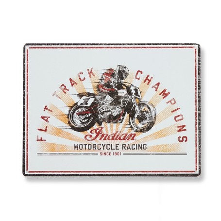 PANNEAU METAL BIKE RACING