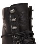 BOTTES A LACETS FEMME, NOIR