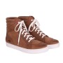 BASKETS CUIR HOMME