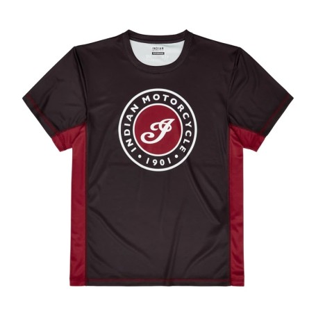 T-SHIRT NOIR ET ROUGE