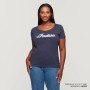 T-SHIRT MARL FEMME, BLEU-283328945,00 €