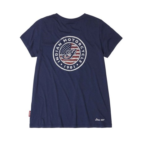 T-SHIRT USA FLAG LOGO
