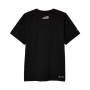T-shirt pour homme avec icône de coiffe, noir