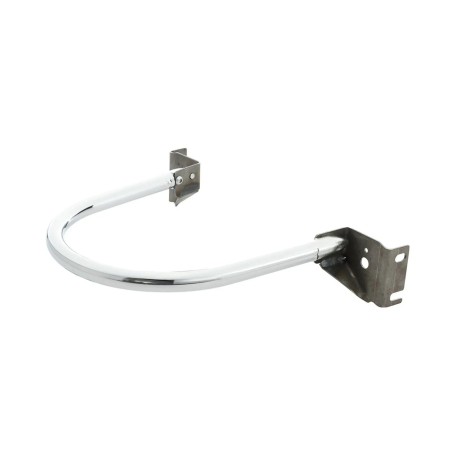 barre de protection de garde-boue arrière chromée