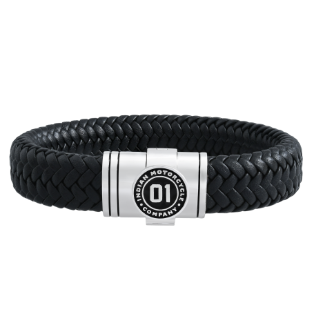 BRACELET HERITAGE 01 EN CUIR TRESSE