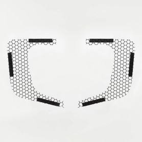 GRILLES DE PROTECTION D'ENTRÉES D'AIR KLOCK WERKS NOIRES - INDIAN C...