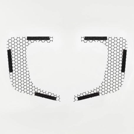 GRILLES DE PROTECTION D'ENTRÉES D'AIR KLOCK WERKS NOIRES - INDIAN C...