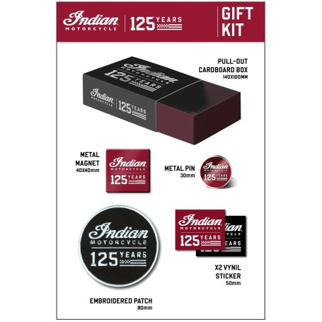 KIT ANNIVERSAIRE INDIAN MOTORCYCLE ÉDITION LIMITÉE 125 ANS