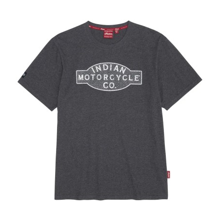 TEE SHIRT HOMME FACTORY SIGN, GRIS