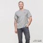 TEE SHIRT HOMME MILESTONES COLLECTION, GRIS