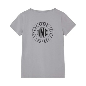 T-SHIRT FEMME CIRCLE IMC GRIS